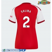 Maglie da calcio Arsenal William Saliba #2 Prima Maglia Femminile 2026-27 Manica Corta